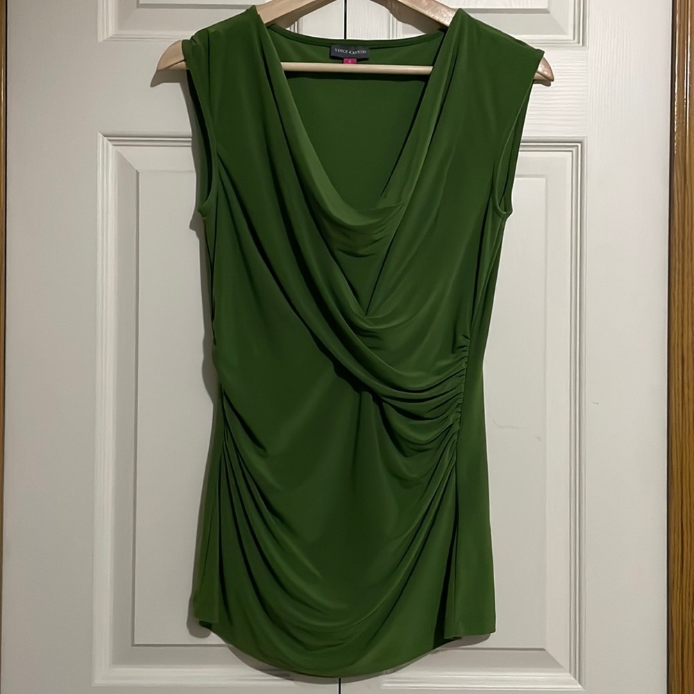 Vince Camuto, comfort, stretch sleeveless top